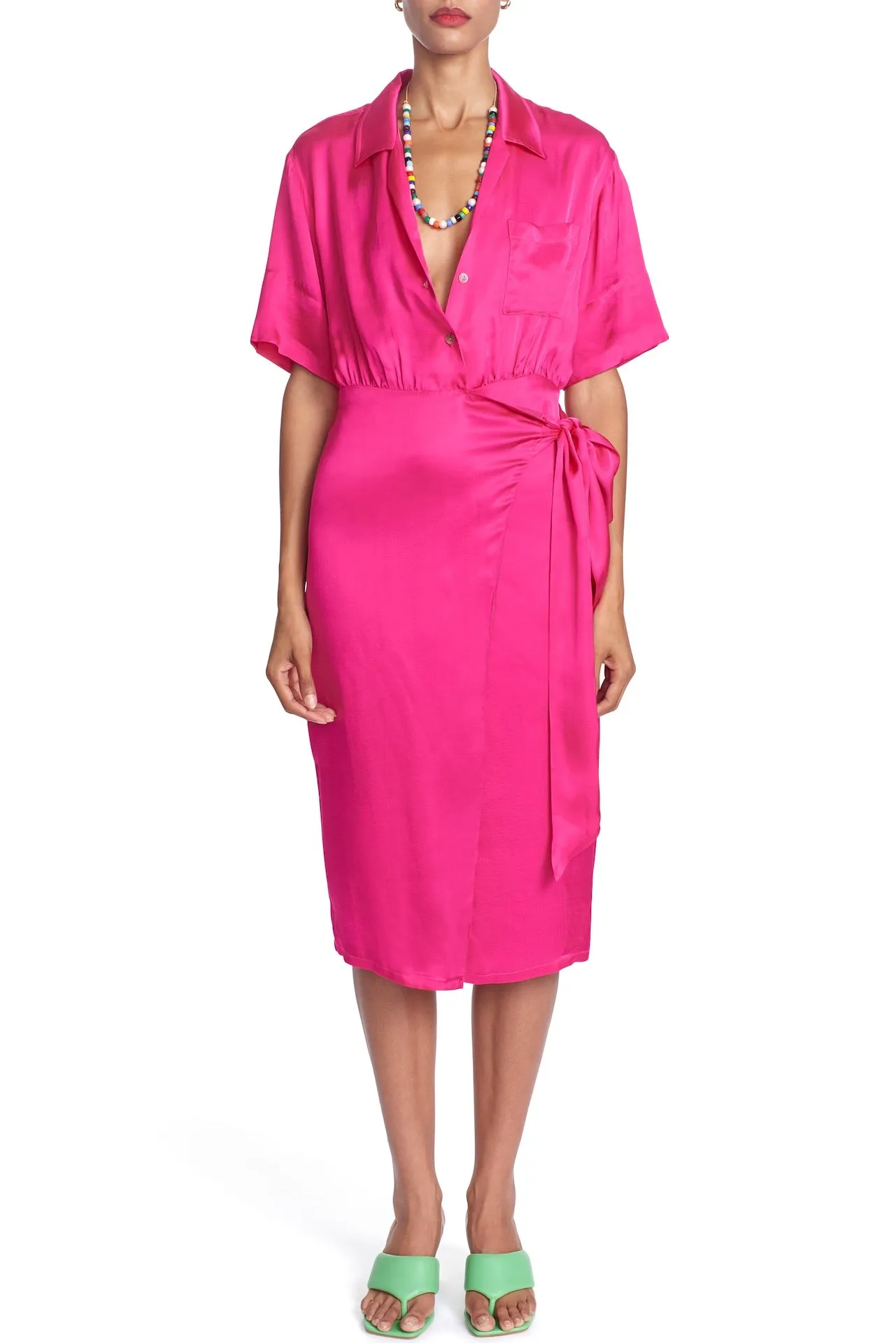 THE PEARSON DRESS - Satin