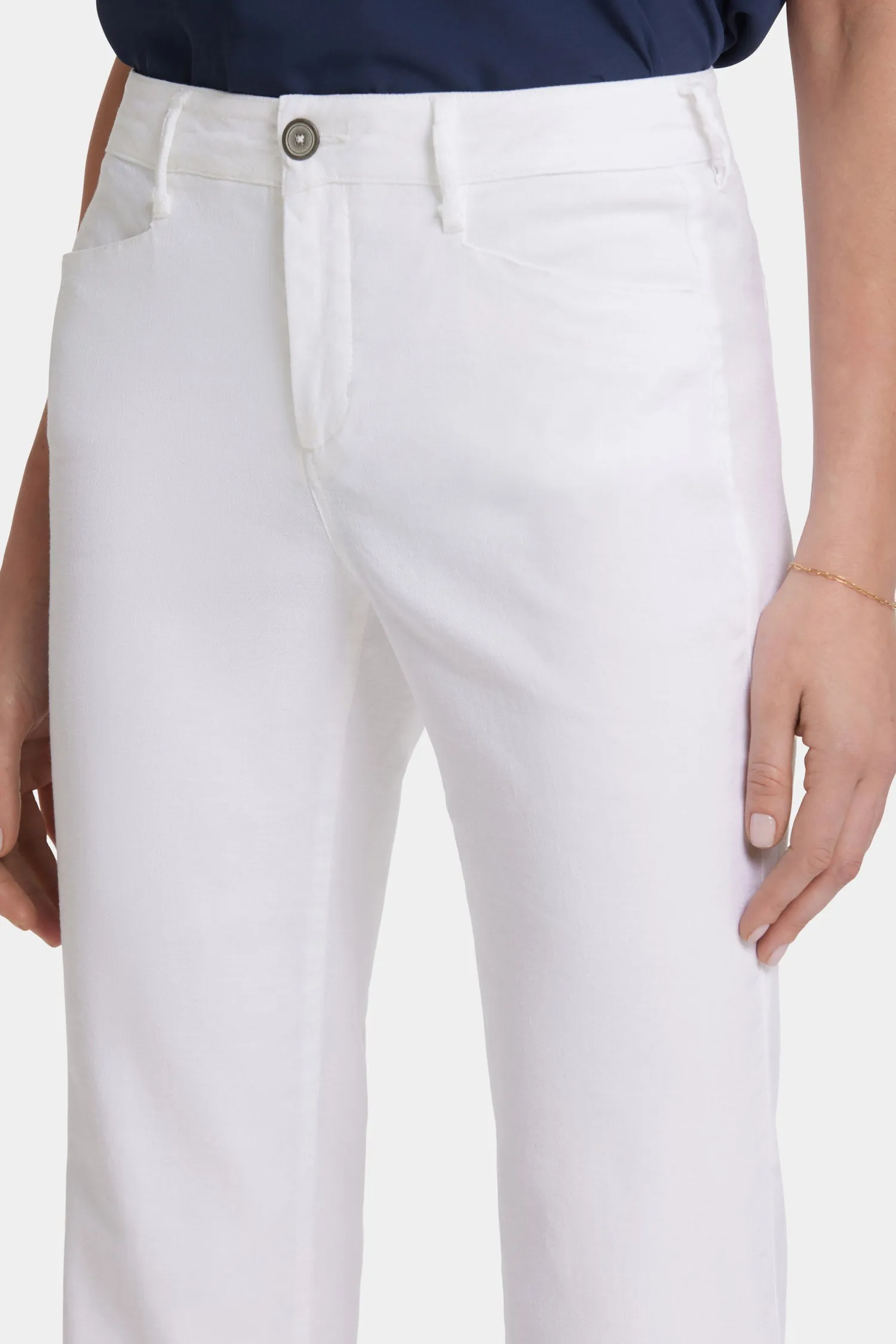 Trouser Pants In Petite - White