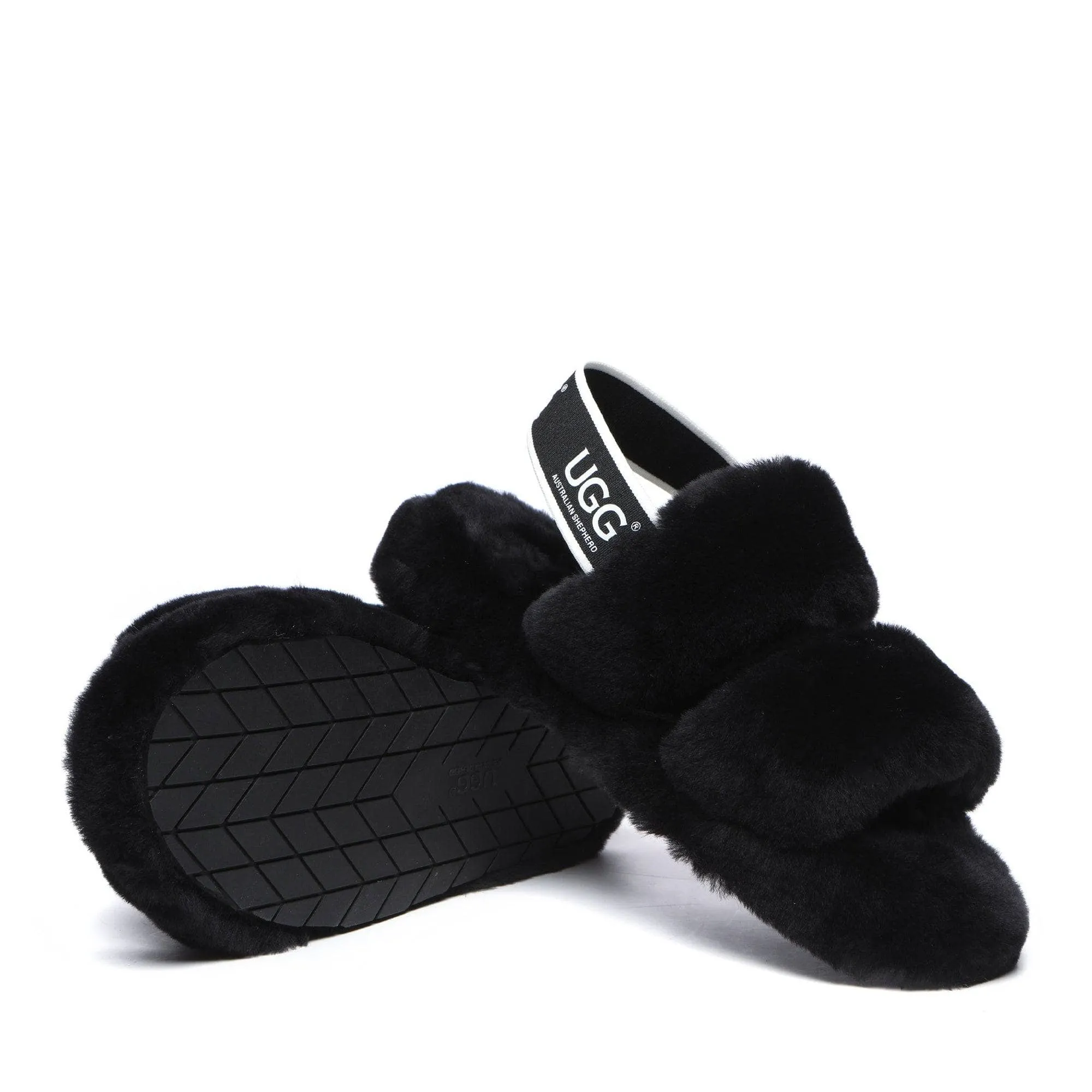 UGG Women's Fluffy Slippers