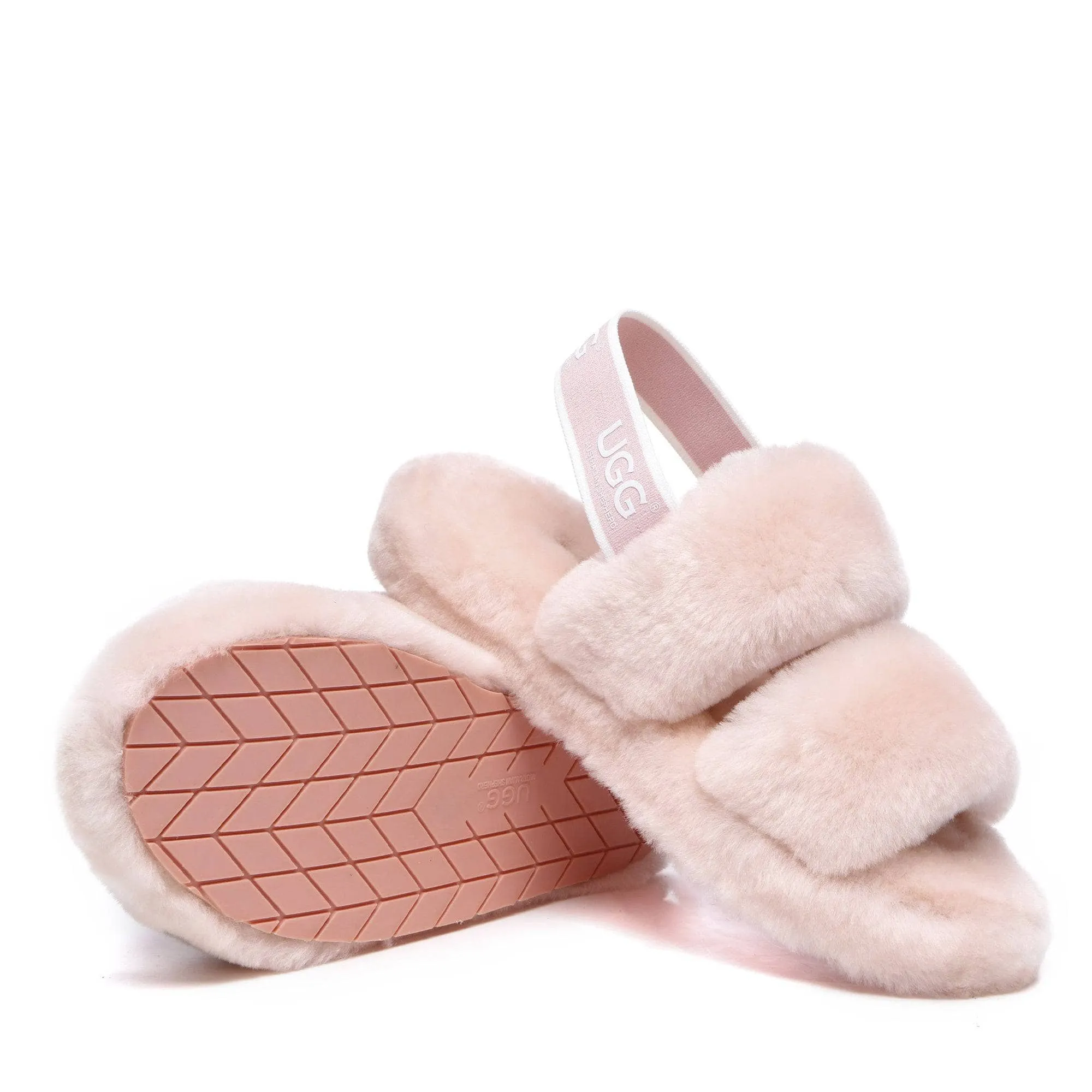 UGG Women's Fluffy Slippers