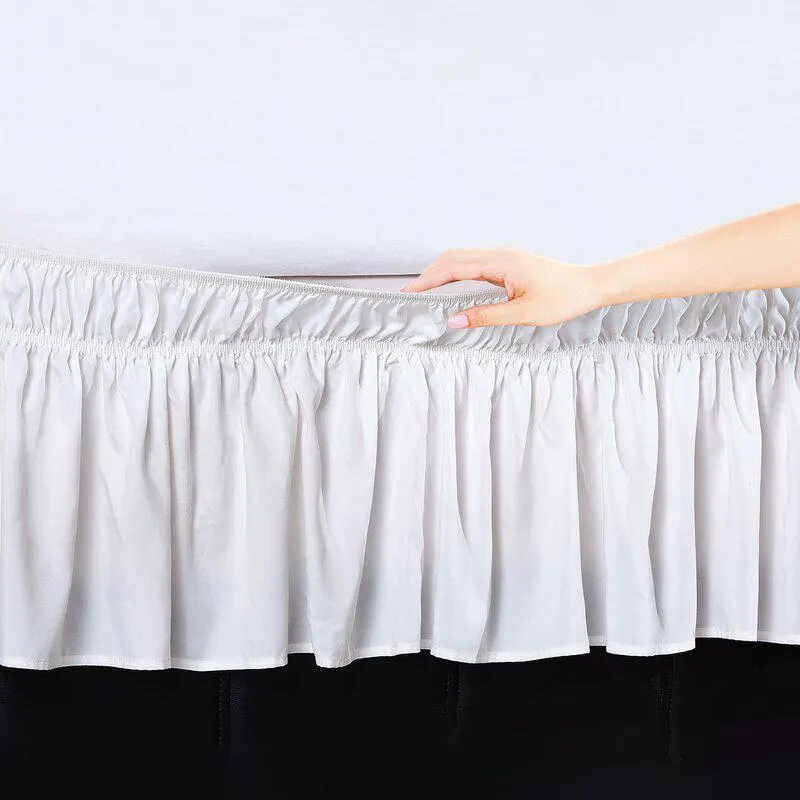 Undercliff Easy Wrap Elastic Ruffled 16 Bed Skirt