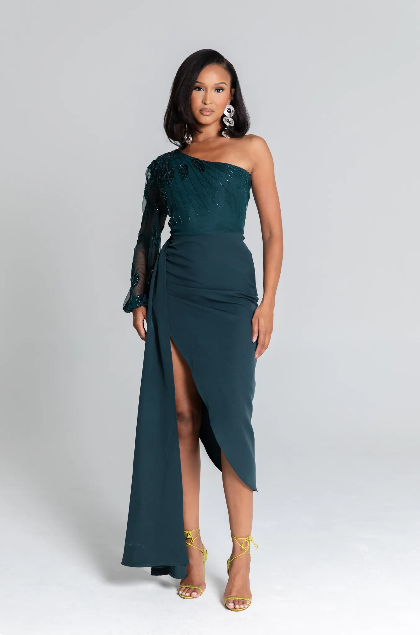 Ursula Dress Dark Green