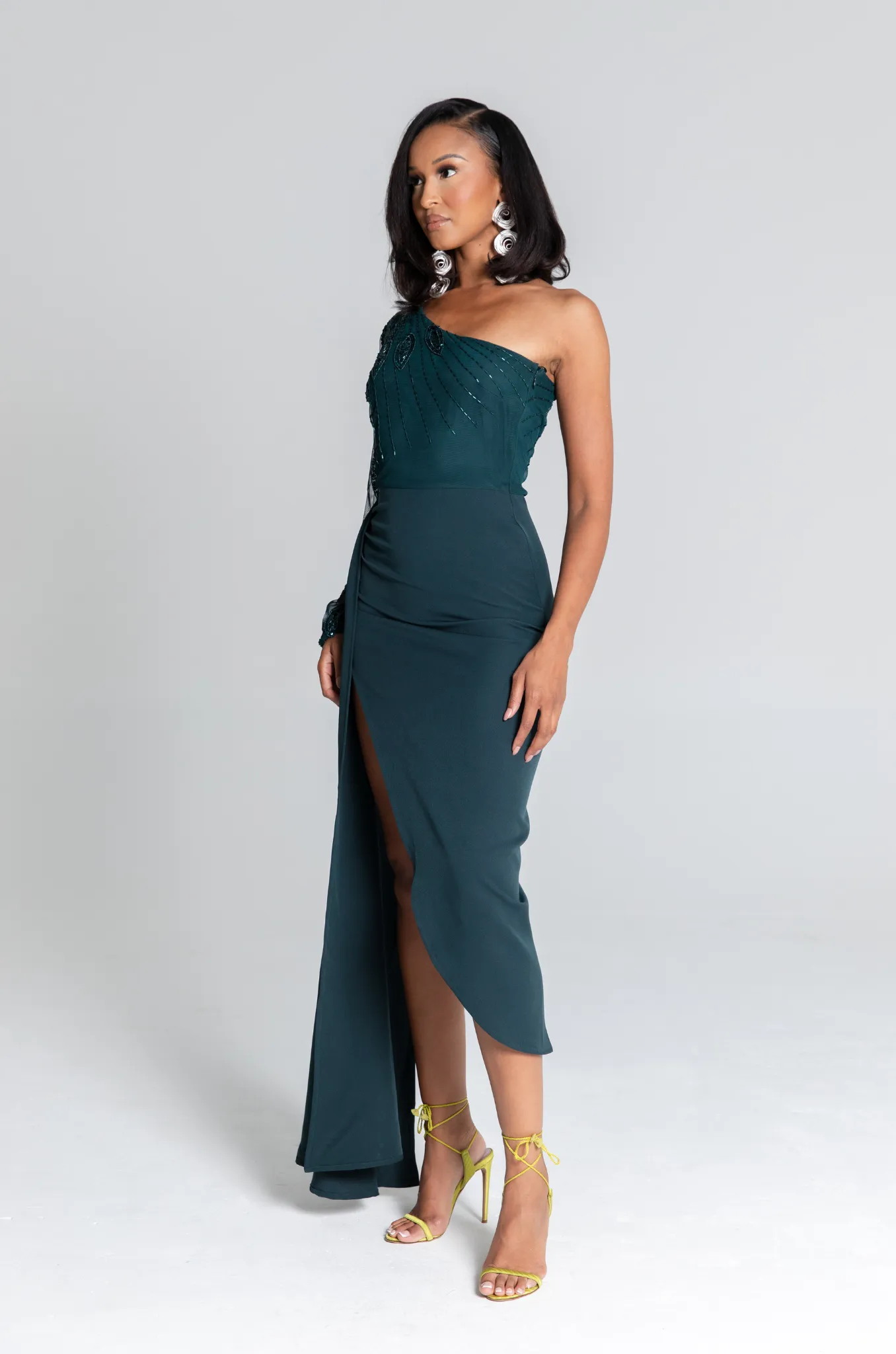 Ursula Dress Dark Green