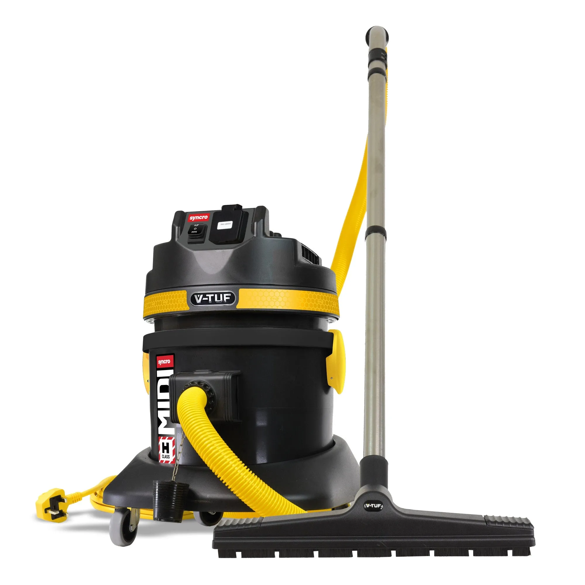 V-TUF Midi SYNCRO H Class Dust Extraction Vacuum Inc Power Take Off