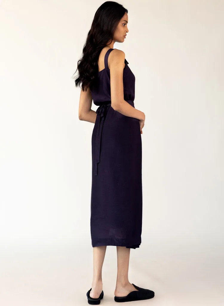 Violet Wrap Dress