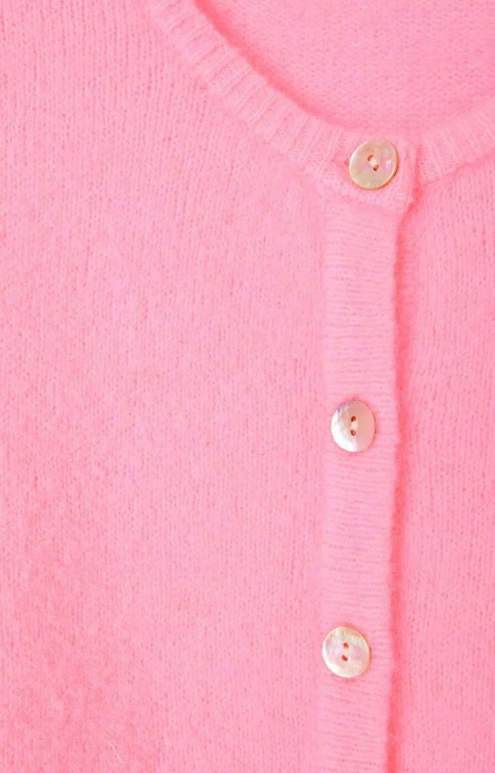 Vitow Cardi - Rose Fluo Chine