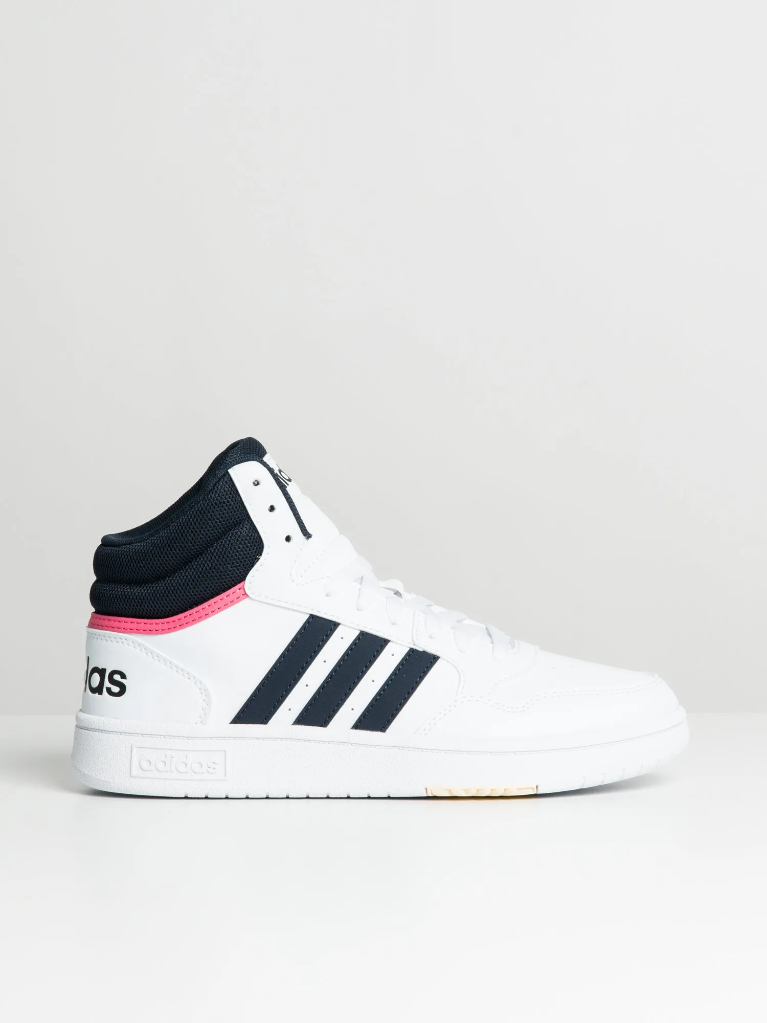 WOMENS ADIDAS HOOPS 3.0 MID SNEAKERS - CLEARANCE