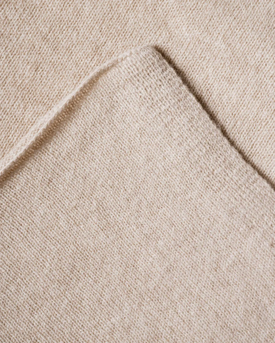 Women's Essential Pure Cashmere Poncho Beige