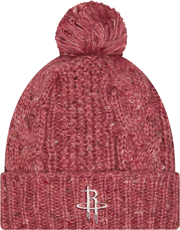 Women's Houston Rockets New Era Trendy Tone Knit Beanie