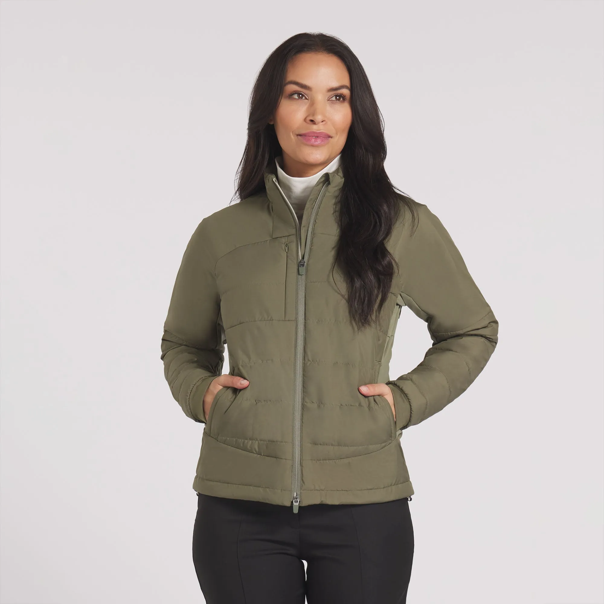 Women's Kyley Quilted Golf Jacket