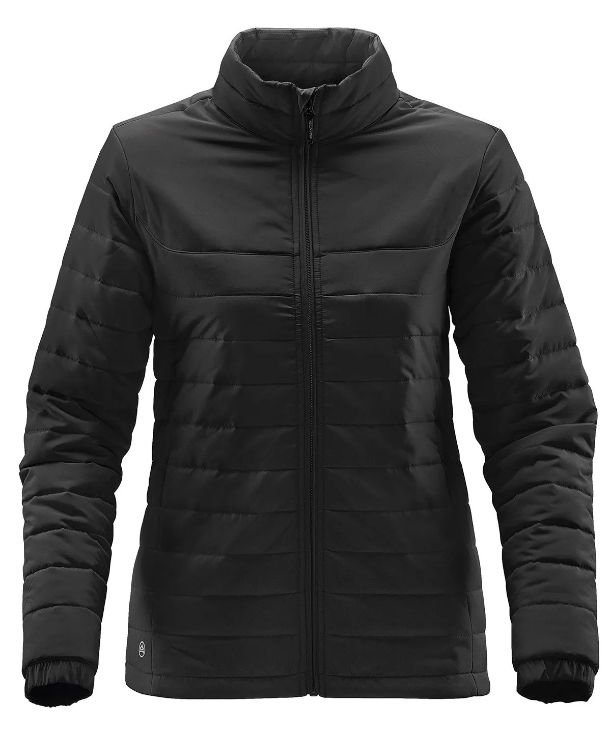 Womens Nautilus quilted jacket | Black