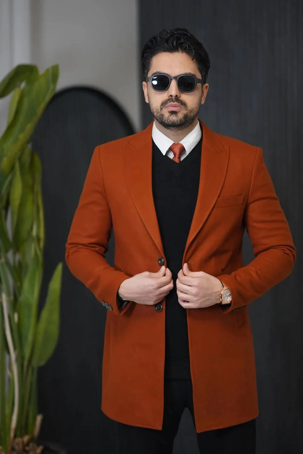 Wool Over Coat | Al Hudaibiya