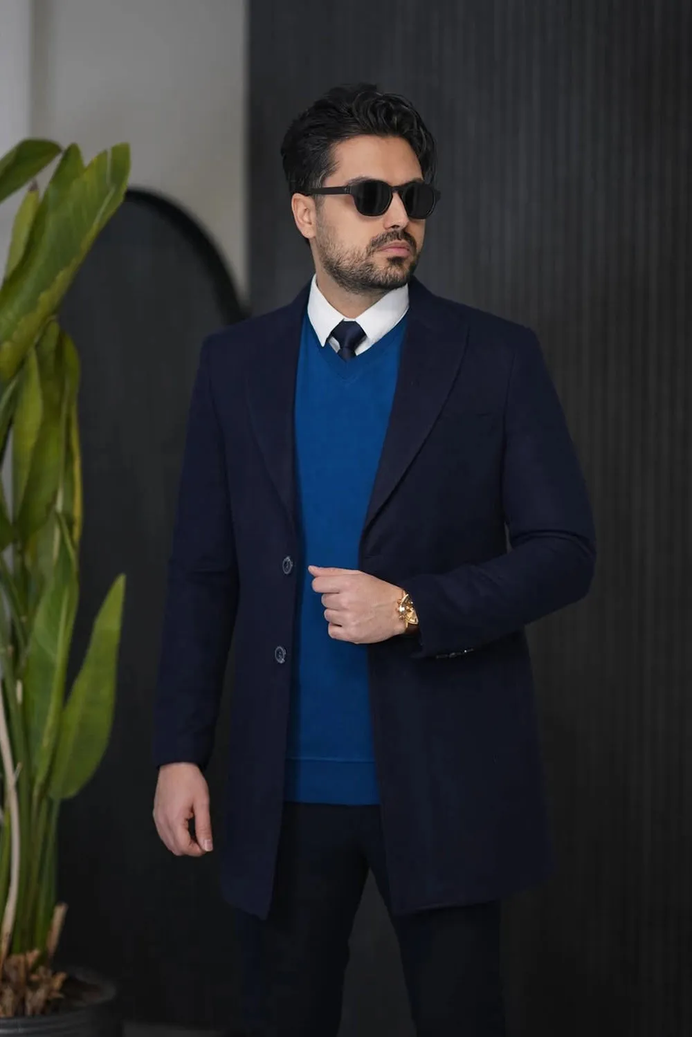 Wool Over Coat | Al Hudaibiya