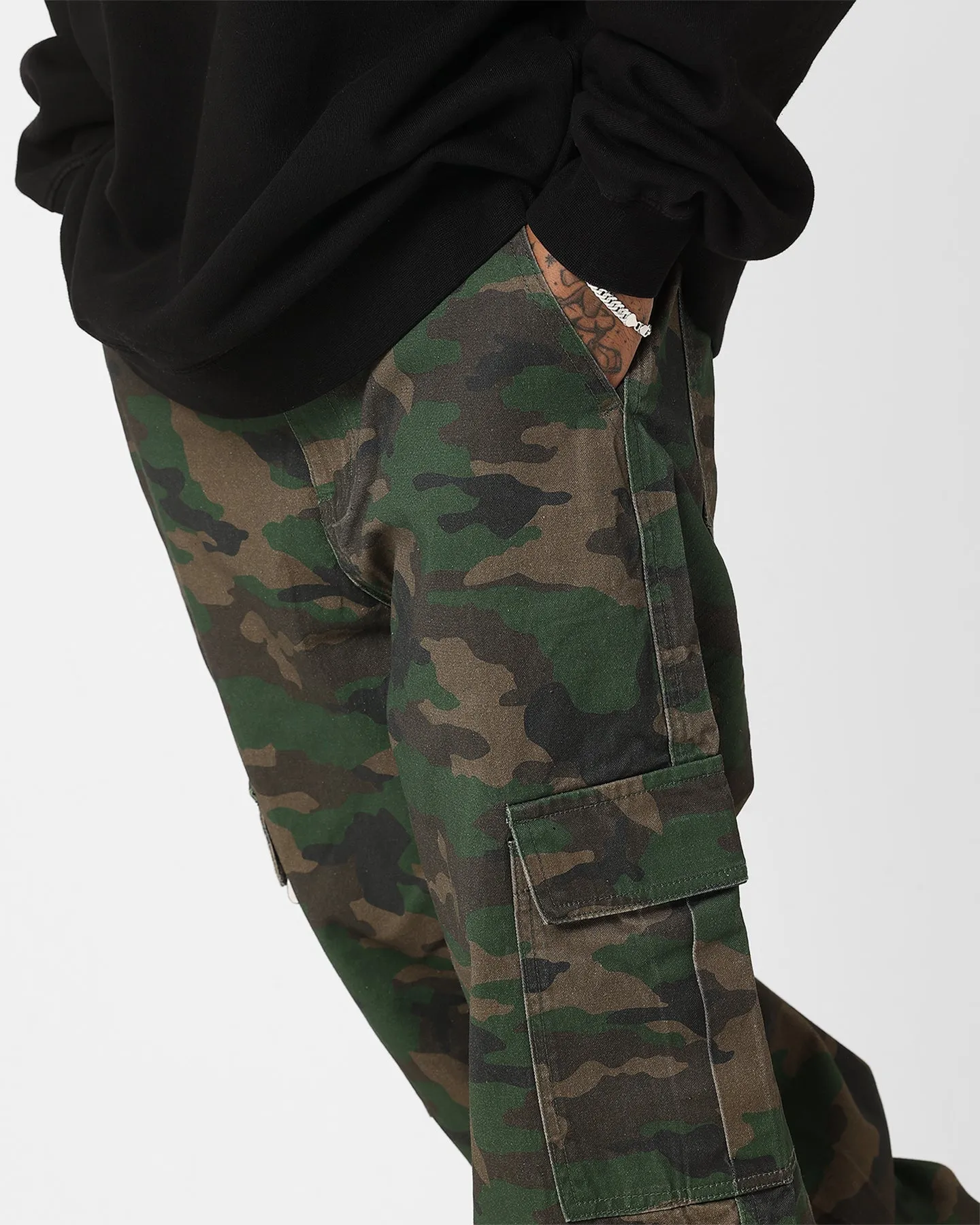 X-Large Camo 91 Cargo Pants Woodland Camo