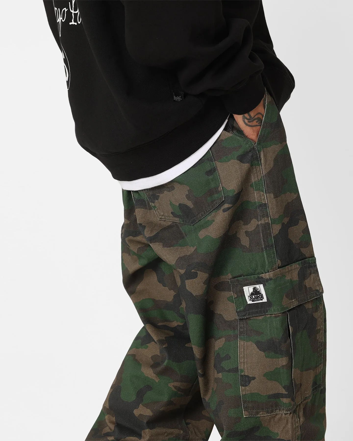 X-Large Camo 91 Cargo Pants Woodland Camo