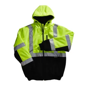 Xtreme Visibility Insulated Xtreme-Flex Soft Shell Hoodie Jacket