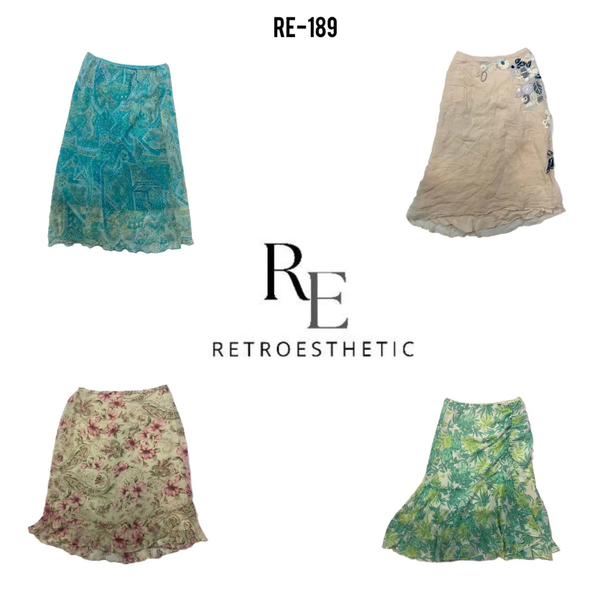 Y2K Cutesy Fairy Summer Skirt (RE-189)