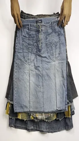 Y2K Denim Midi Skirts "300 Pieces" (REP-011)