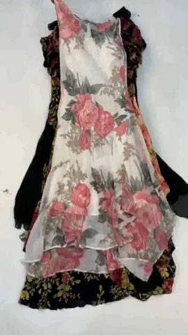 Y2K Printed Flowery Dresses (SR-153)