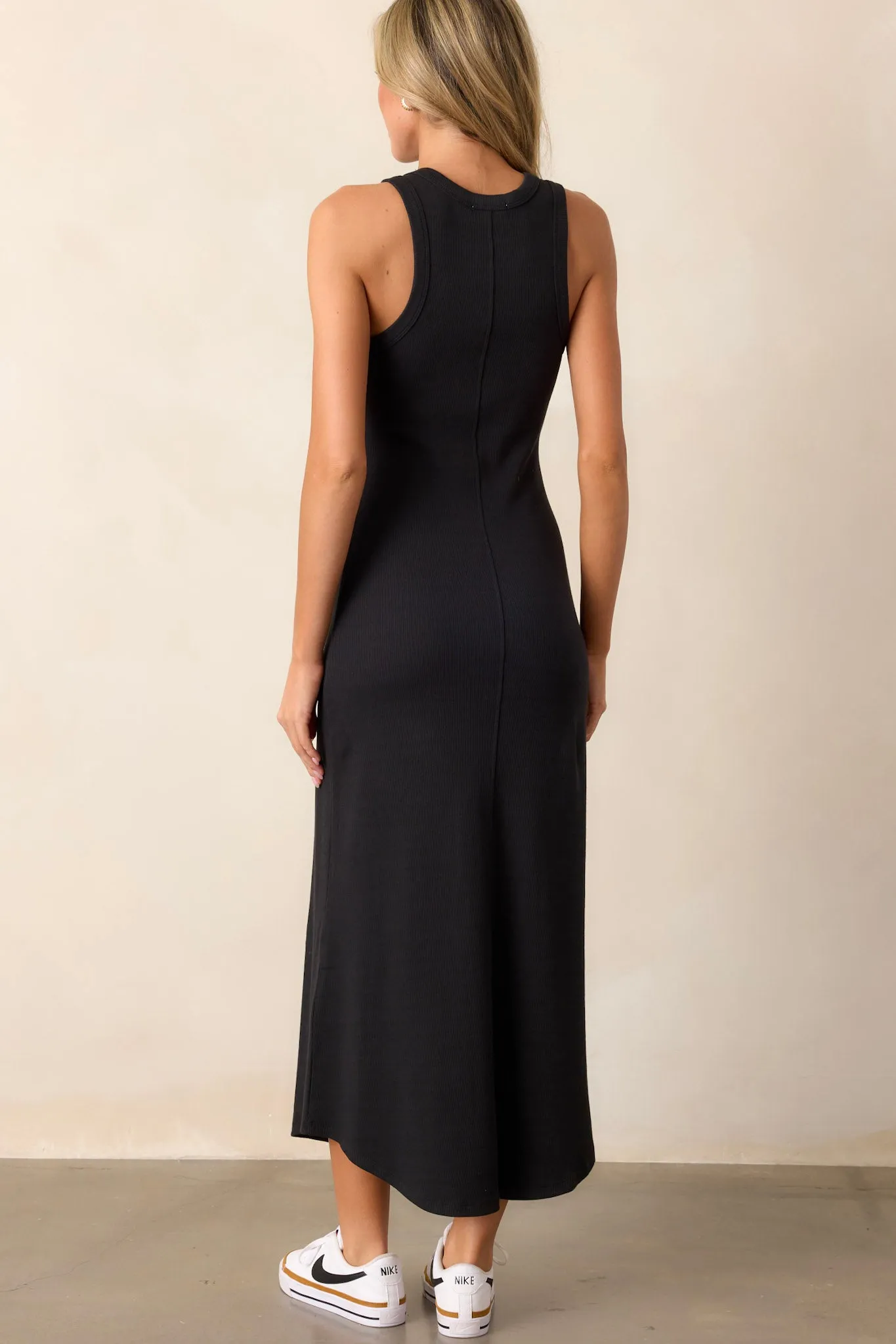 Z Supply Goodwin Black Midi Dress